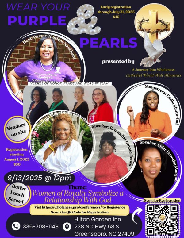 Wear Your Purple & Pearls Conference