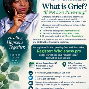 "What Is Grief" Workshop